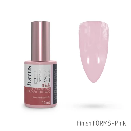 Top Coat Finish Pink - Forms